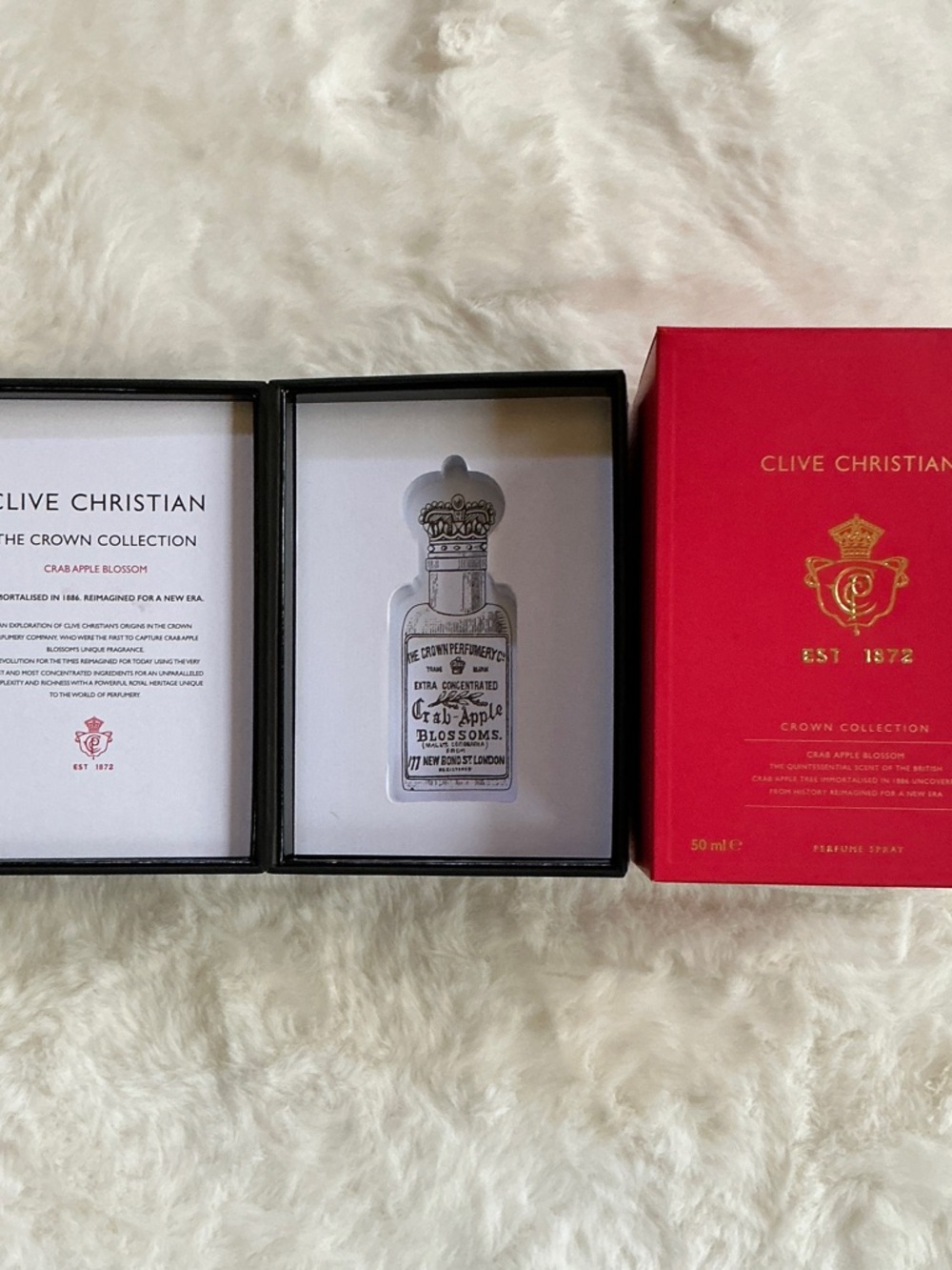 Empty Clive Christian Crown Collection Boxed Set - Red & White - Picture 5 of 7